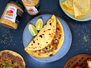 Tofu smashed tortilja