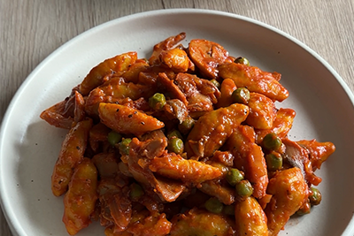 Recept Njoki iz hokaido buče v zelenjavni omaki - 5.korak