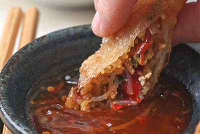 Recept Spomladanski zavitki z mešano solato - 6.korak