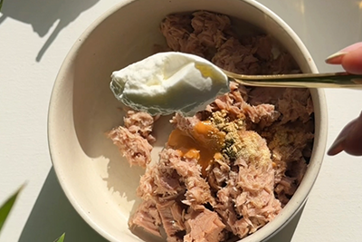 Recept Tunina skleda - 1.korak