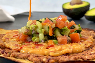 Recept Tofu smashed tortilja - 4.korak