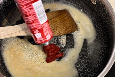 Recept Polnjeni fileti rumene paprike - 3.korak