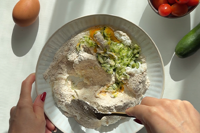 Recept Bučkina pica - 2.korak