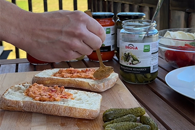 Recept Sočni sendviči s piščancem - 4.korak