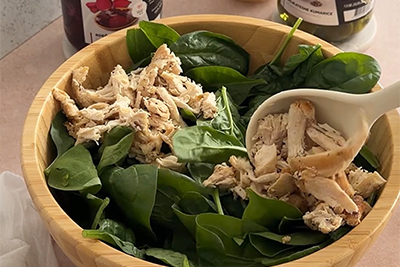 Recept Poletna beljakovinska solata - 1.korak