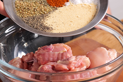 Recept Mariniran piščanec z ajvarjem - 3.korak