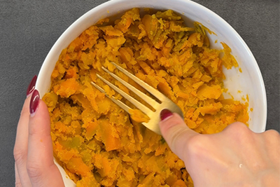 Recept Njoki iz hokaido buče v zelenjavni omaki - 1.korak