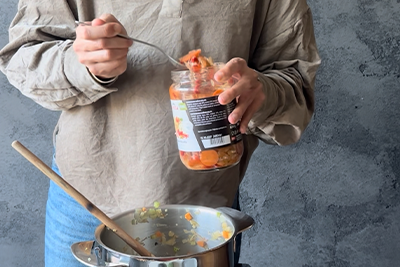 Recept Mineštra po Terezino - 3.korak